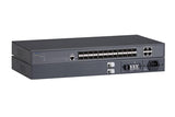 Gigabit Ethernet 20 SFP + 4 SFP combo ports, Layer 2 managed switch, dual redundant AC power, rack 1