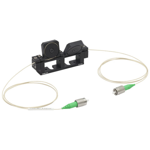 TH-FPC024 - Fiber Polarization Controller, 2 Ø18 mm Paddles, HI1060-J9, FC/APC Connectors