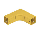2x2 in.  Horizontal Right Angle - Yellow