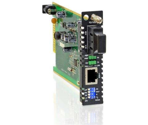 FRM220-10-100-SC002 Fast Ethernet to 100BaseFX multimode fiber media converter card