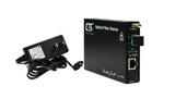 FRM220-1000MS-W20A Gigabit Ethernet BiDi WDM single strand SMF media converter 1310/1550nm LC 20Km, managed