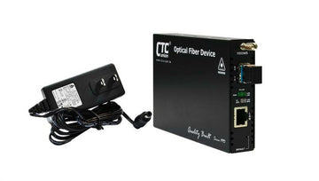 FRM220-1000MS-W20B Gigabit Ethernet BiDi WDM single strand SMF media converter 1550/1310nm LC 20Km, managed