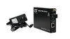 FRM220-1000MS-SM10 Gigabit Ethernet 1000Base-LX singlemode fiber media converter 1310nm LC 20Km, managed