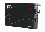 FRM220-1000MS-SM120 Gigabit Ethernet to 1000Base-ZX singlemode fiber media converter, 1550nm LC 120Km, managed