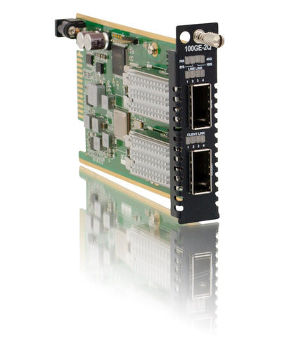FRM220-100GE-2Q - QSFP28 to QSFP28 100G converter and 3R transponder, up to 100G rate