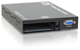 FRM220-CH01M-AC Single slot fiber chassis with embedded AC power 90-240V and DB9 RS-232 console port
