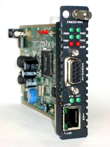 Network Management Card for the FRM220 chassis