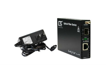 FRM220-1000MS Gigabit Ethernet to 100/1000 SFP slot fiber media converter, IP web managed