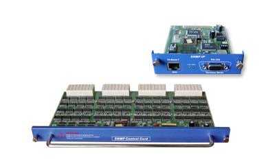 SNMP management module for the FRM301-chassis