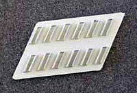 Protection Sleeve Chip 12 Position (plastic) (Adhesive Backing)