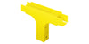 2x2 in. Horizontal Tee Fitting - Yellow