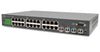 GSW-3424M1 - Gigabit Enterprise Ethernet 24+4 SFP ports, L2 web/SNMP managed switch, rack 19" mountable
