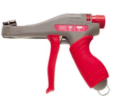 Cable Tie Tool, Ergonomic, ADJ, m-i-s Ties.Tool Controlled Tension And Cut-Off