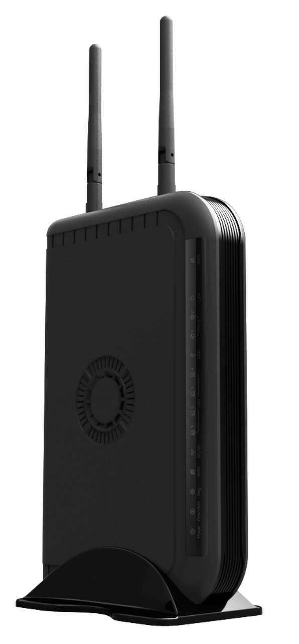 GW-732FW - Gigabit Fiber Gateway w/ 2 telephone FXS ports, WiFi 11ac Router and combo copper/SFP up-link for active xTTH applications