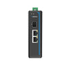 HC-1002-SFP-PSE-BT - 2x RJ45 +1x SFP ports Gigabit Ethernet Industrial fiber switch with 180W of PoE 802.3bt, DIN rail mount, -40 to +75 Celsius