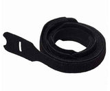 Hook & Loop Cable Tie, Loop Tie, 8.0", Intermediate cross section