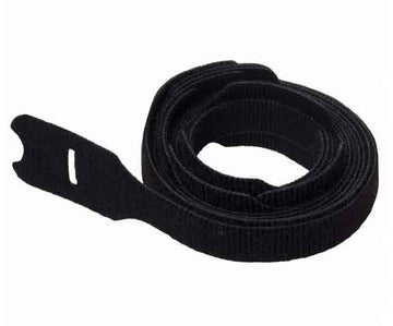 Hook & Loop Cable Tie, Loop Tie, 12.0", Intermediate cross section