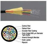 Hybrid Cable - 6 Fibers SM - 6 Fibers 62.5µm MM - OFNR Riser Rated