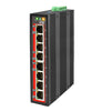IFS-800 - 8 port 10/100Base-TX Fast Ethernet Industrial switch, DIN rail mount
