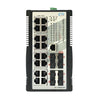 IGS-1608SM-8PH - 16 copper + 8 SFP port SNMP/web-managed Gigabit Ethernet Industrial switch, PoE 240W