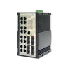 IGS-1608SM-8PH - 16 copper + 8 SFP port SNMP/web-managed Gigabit Ethernet Industrial switch, PoE 240W
