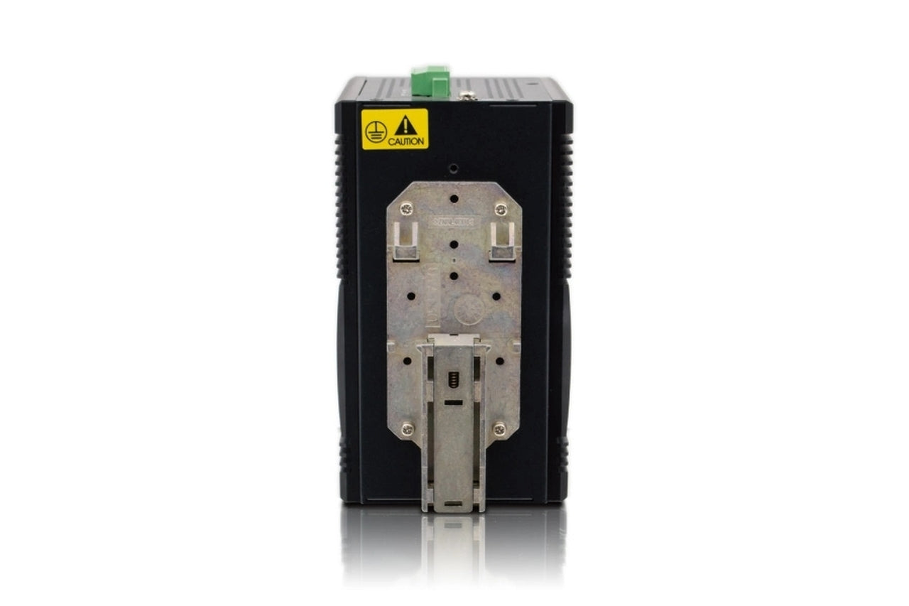 IGS-1608SM-SE-E - 16 copper + 8 SFP port SNMP/web-managed Industrial switch with Sync-E, DIN rail mount, extreme temp
