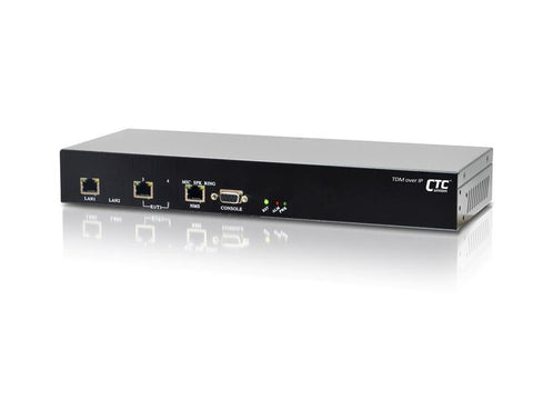 IPM-1T1 - Single T1 over IP/Ethernet extender - TDM over Ethernet - redundant AC and DC48V power supplies