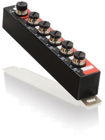 ITP-500-E - 5 port Fast Ethernet Industrial switch IP67 waterproof, DIN rail mount, -40 to +75 Celsius