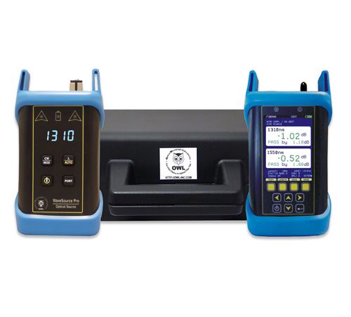 KF7XMS Fiber OWL 7/WaveSource Pro Quad: 850/1300 & 1310/1550nm