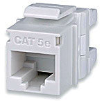 Cat 5e+ Unscreened Keystone Jack 568A/B, Mfr SignaMax