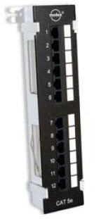 Cat 5e 12 port Wall Mount 12 port (w/89D bracket)
