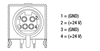 TH-OM6N-M - Fast Laser Power Modulator, 700 - 1100 nm, >250:1 Contrast, M4 Taps