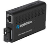 LFC-100-SC20A Fast Ethernet to BiDi WDM SC, 20Km, T:1310/R:1550nm singlemode single strand fiber media converter, LFP and DIP sw settings