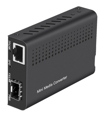 LFC-100-SFP Fast Ethernet to 100Base-X SFP slot fiber media converter, LFP and DIP sw settings
