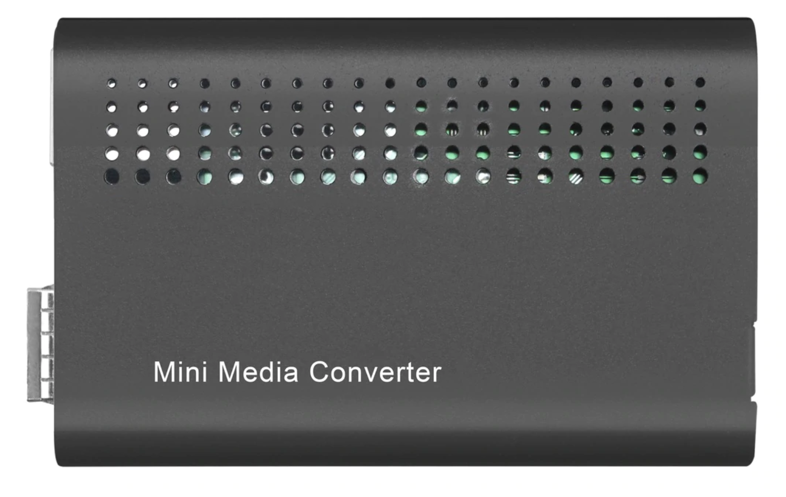 LFC-100-SFP Fast Ethernet to 100Base-X SFP slot fiber media converter, LFP and DIP sw settings