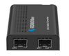 LFC-1000-SS SFP to SFP slot multirate fiber media converter, 155M to 1.25G speeds