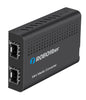 LFC-1000-SS SFP to SFP slot multirate fiber media converter, 155M to 1.25G speeds