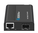 LFC-1001-SFP Gigabit Ethernet to 100/1000BaseX SFP slot fiber media converter, LFP and DIP sw settings