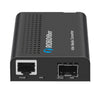 LFC-1001-SFP Gigabit Ethernet to 100/1000BaseX SFP slot fiber media converter, LFP and DIP sw settings