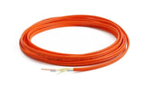 TLC 1.6mm 50/125µm ClearCurve OM2 Multimode Duplex Cable - Orange Color - Plenum Rated