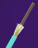 50/125µm 10G Laser Optimized ClearCurve OM3 MM Jacketed Aqua Color Ribbon - 12 Fibers