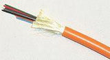 TLC 50/125µm ClearCurve OM2 Multimode Plenum Rated Distribution Cable - Orange Jacket - 4 Fibers