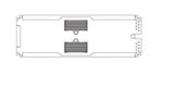 Splice Tray SM/MM 24 Fiber For RTV Fusion Splices/Type 2S For WIC WCH WDC