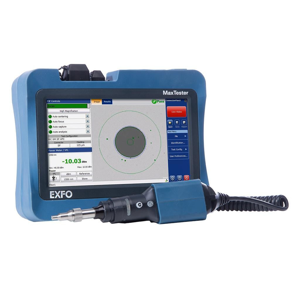 EXFO MAX-FIP Display For Fiber Inspection Probe – Fosco Connect