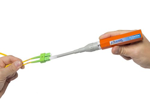Sticklers MCC-CCU250 2.5mm CleanClicker 750 for SC, ST, FC - BLUE