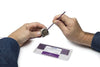 Sticklers MCC-EB12 CleanStixx Swabs for Expanded Beam, PURPLE 50/Box