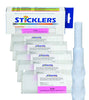 Sticklers MCC-XMT CleanStixx Fiber Optic Swabs for MPO, PINK, 50/Box