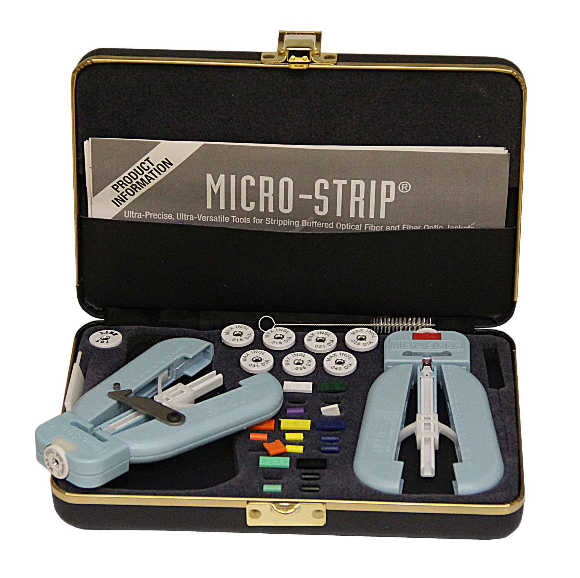 Micro-Strip Stripper Kit - Strip to 125µm, 140µm and 230µm – Fosco Connect