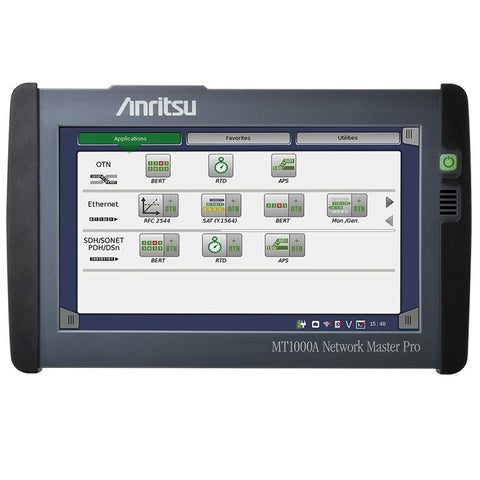 Anritsu Network Master Pro MT1000A Tests 1.5M Bps To 10 Gbps