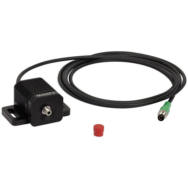 TH-M455F3 - 455 nm, 17 mW (Min) Fiber-Coupled LED, 1000 mA, SMA